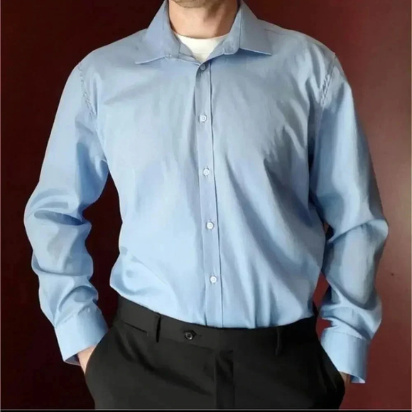 Beverly Hills Polo Club Button Front Shirt L - Picture 1 of 7